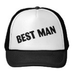 Best Man Wedding Black Hats