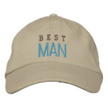 Best Man wedding spirit bachelor blue baseball cap embroidered hats