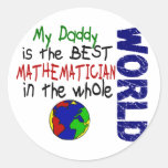 Best Mathematician In World 2 (Daddy) Sticker