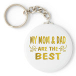 Best Mom & Dad Key Chains