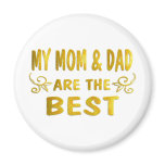 Best Mom & Dad Fridge Magnets