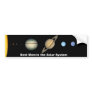 Best Mom in the Solar System Bumper Sticker
