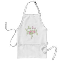 Best Mom Swirling Hearts aprons