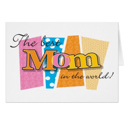 Best Mom World Greeting Cards by mariabellimages
