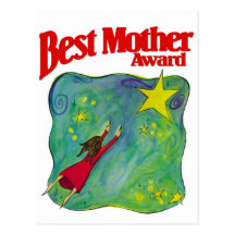 Best Mother Award Gifts Postcards