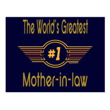 Best Mother-in-law Gifts Postcards