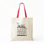 Best Mother In The World Canvas Bags