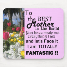 Best Mother In The World Mousepad