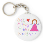 Best Mummy in World Key Chain