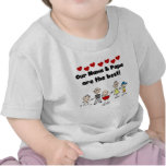 Best Nana and Papa Toddler T-shirt
