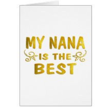 Best Nana Cards