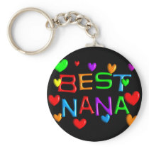 Best Nana T-Shirts & Gifts Key Chains