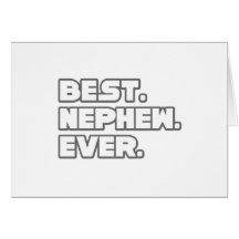 Best Nephew Ever Card