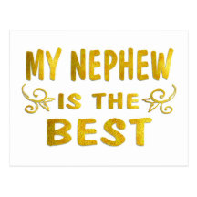 Best Nephew Postcard