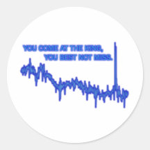 Best not miss round stickers