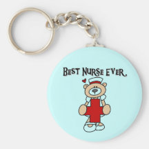 Best Nurse Ever T-shirts and Gifts Key Chain