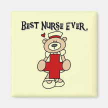 Best Nurse Ever T-shirts and Gifts Refrigerator Magnets