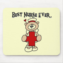 Best Nurse Ever T-shirts and Gifts Mousepad