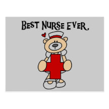 Best Nurse Ever T-shirts and Gifts Postcards