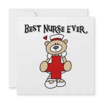 Best Nurse Ever Tshirts and Gifts Invitations