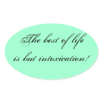 "Best of Life" Sticker