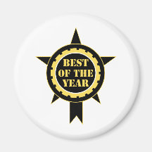 Best of the Year Fridge Magnet