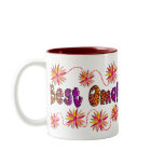 Best OMA PINK ORANGE FLOWERS Coffee Mugs