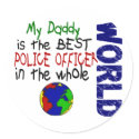 Best Police Officer In World 2 (Daddy) stickers