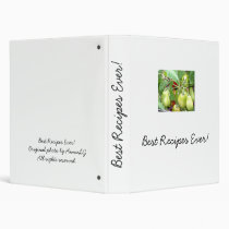 "Best Recipes Ever!" binders