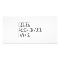 Best Son-In-Law Ever Photo Greeting Card
