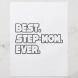 Best Step-Mom Ever Full Color Flyer