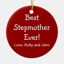 Best Step Mother Ornament