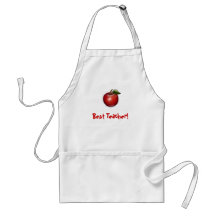 Best Teacher Apple Apron