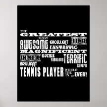 Best Tennis Players Greatest Tennis Player Posters