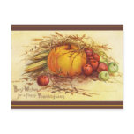 Best Wishes for a Happy Thanksgiving Post Card