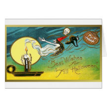 Best Wishes for All Halloween Card