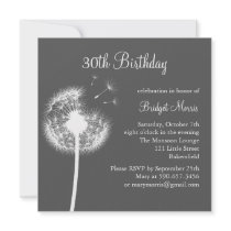 Best Wishes! (grey) Custom Invitations