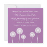 Best Wishes! Rehearsal Dinner Invitation (purple)