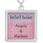 bestest buddies customize custom necklace