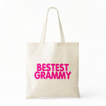Bestest Grammy Pink bags