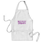 Bestest Grammy Purple aprons