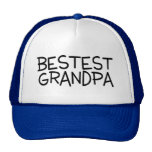 Bestest Grandpa hats