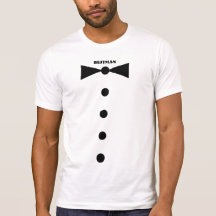 BestMan Shirt - Bow Tie T-shirt
