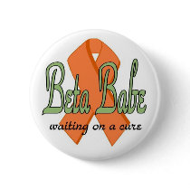 Beta Babe Button