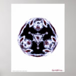 Beta Energy Triangle Cymatics Triangle Posters