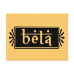 Beta Post Card