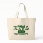 Beta University Tote Bags