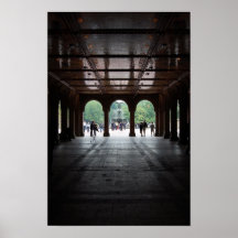 Bethesda Fountain Poster