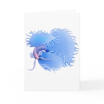 Betta Splendens Fish Greeting Card by twopurringcats