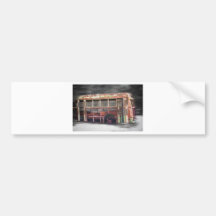 Better Days School Bus in Motion Bumper Stickers